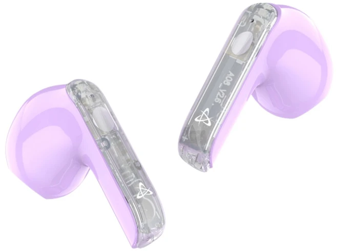 Dėklas Sbox EB-TWS148 Violetinė belaidės į ausį įdedamos ausinės