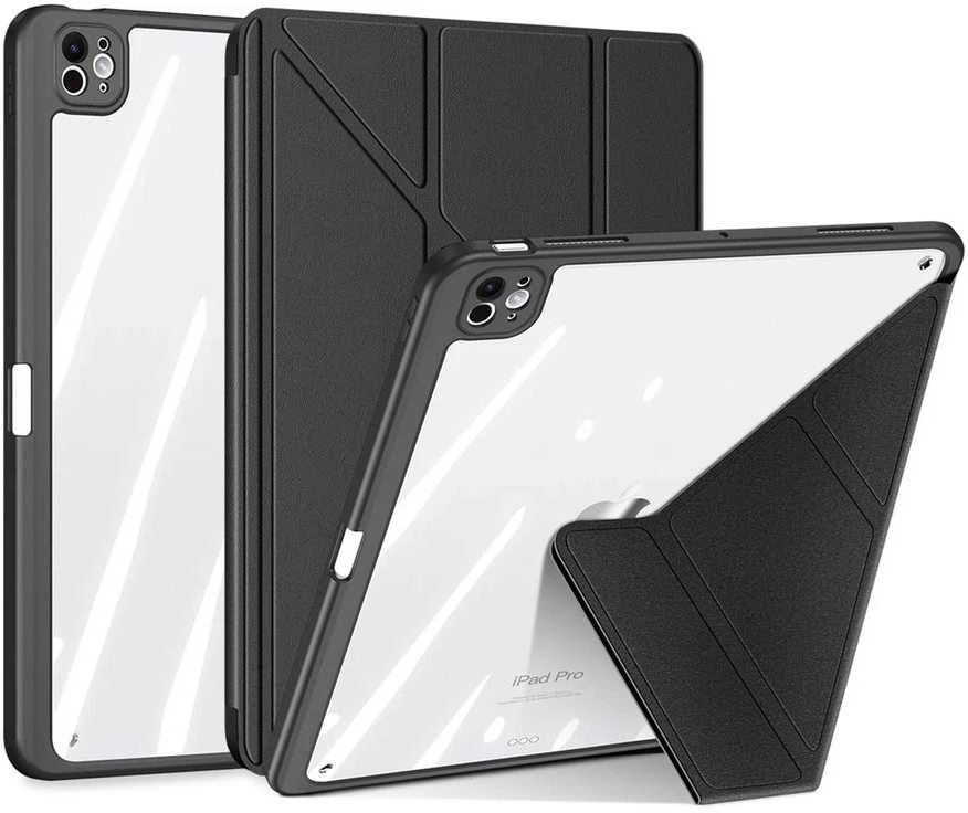 DUX DUCIS dėklas MAGI su pieštuko laikikliu iPad Pro 11 (2024) juodas