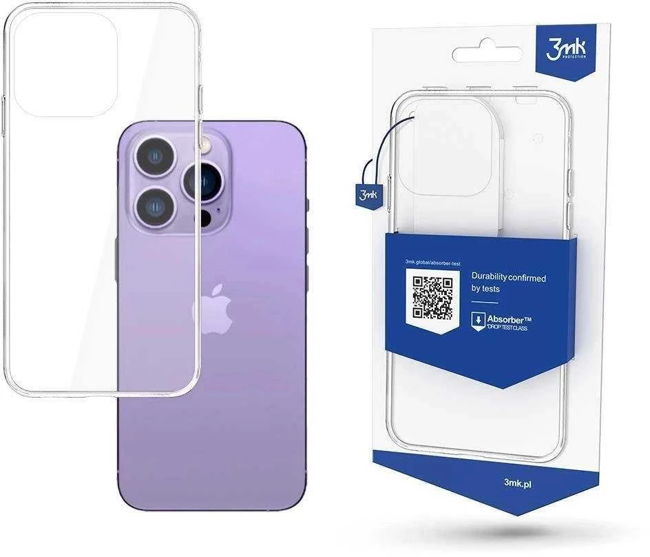 Apple iPhone 14 Pro Max series 3mk Armor Case - dėklas telefonui skaidrus