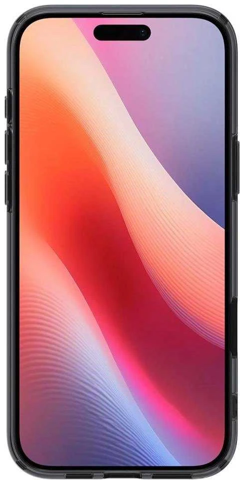 Apple iPhone 16 Pro Max Spigen Ultra Hybrid „T” Mag MagSafe Frost dėklas telefonui juodos spalvos