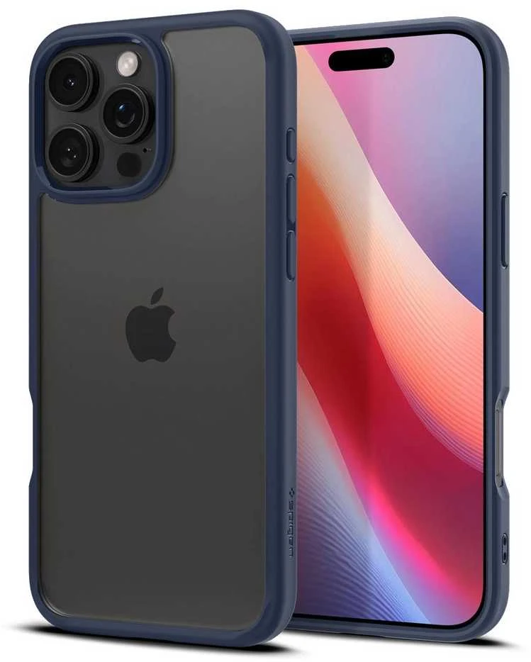 Spigen dėklas ULTRA HYBRID skirtas Apple iPhone 16 Pro Max navy mėlynas