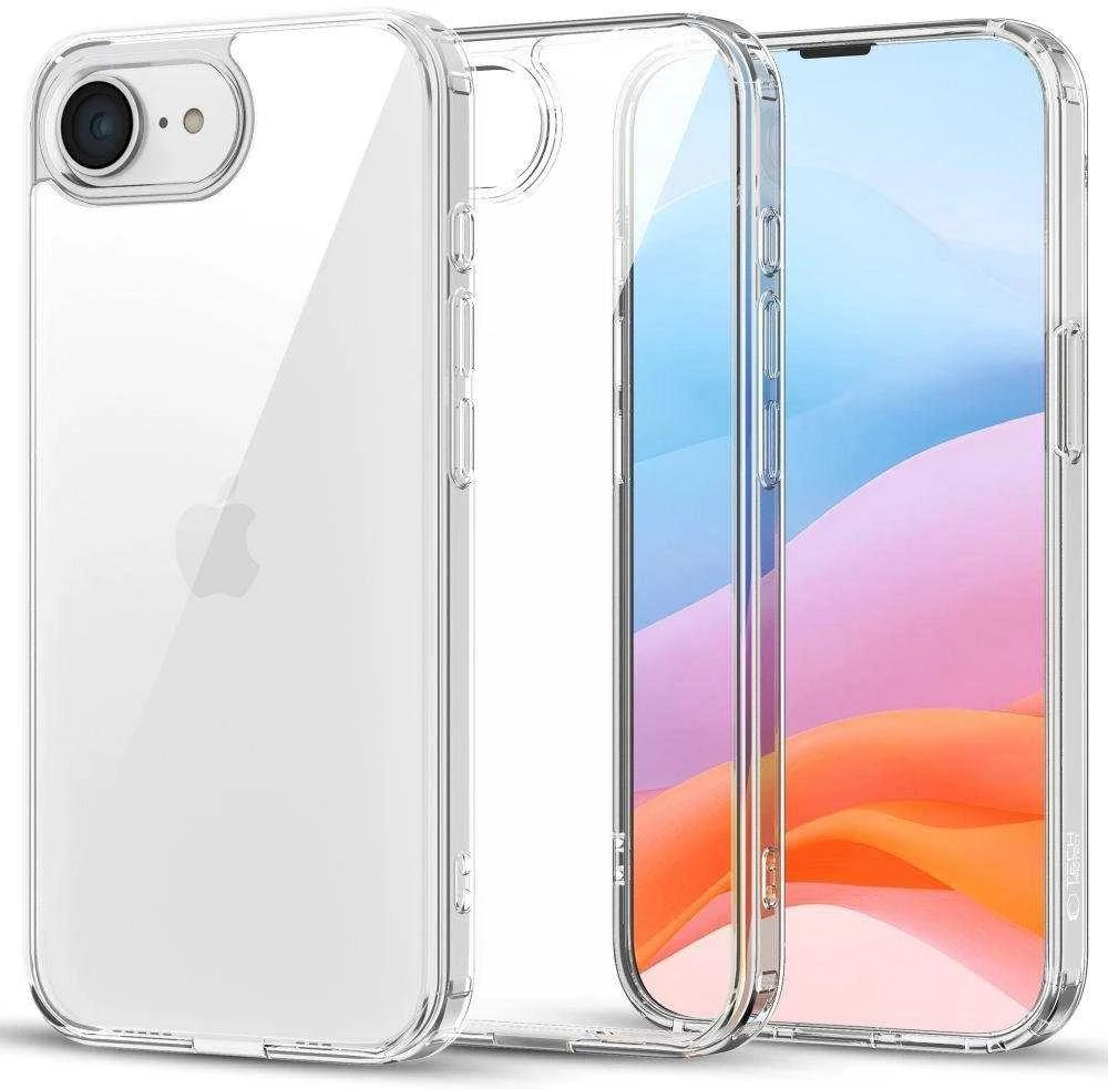 „Tech-Protect FlexAir“ hibridinis dėklas, skirtas „iPhone 16e“ / „17e“ – skaidrus