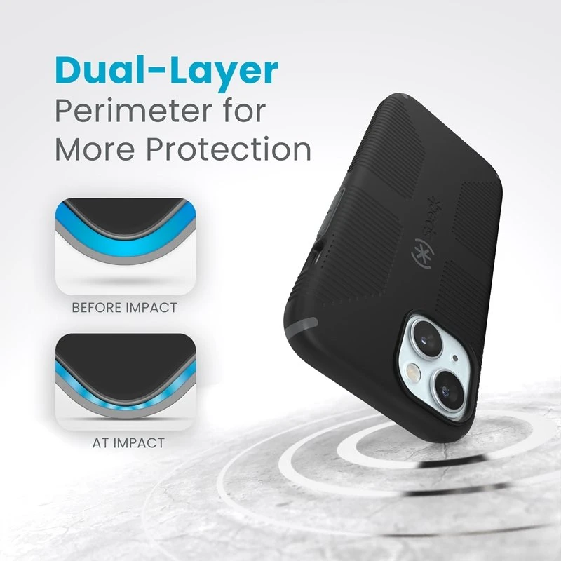 Dėklas Speck Candyshell Grip MagSafe iPhone 17e/16e/15/14/13