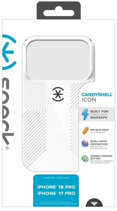 Dėklas Speck Candyshell Icon MagSafe iPhone 18 Pro / 17 Pro, Vanilla Frost