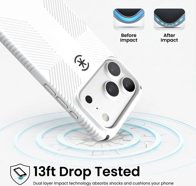 Dėklas Speck Candyshell Icon MagSafe iPhone 18 Pro / 17 Pro, Vanilla Frost