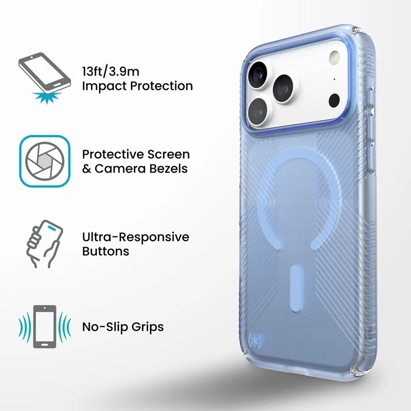 Dėklas Speck Presidio Lux Grip MagSafe iPhone 18 Pro Max / 17 Pro Max, Sable