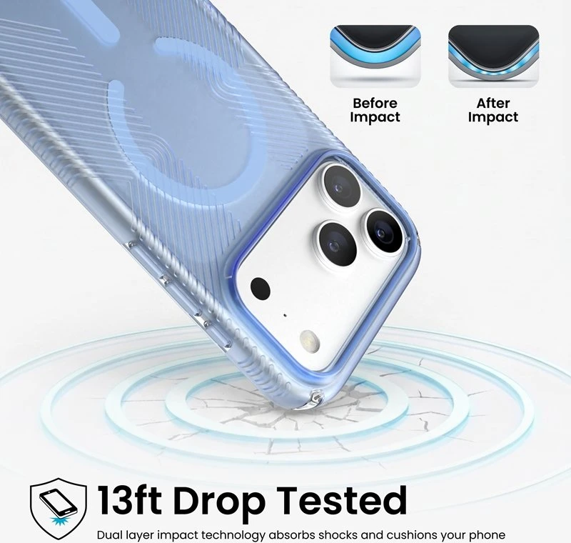 Dėklas Speck Presidio Lux Grip MagSafe iPhone 18 Pro Max / 17 Pro Max, Sable