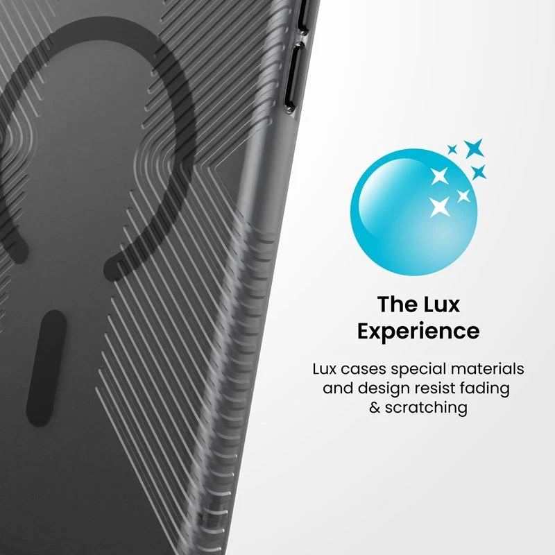 Dėklas Speck Presidio Lux Grip MagSafe iPhone 18 Pro Max / 17 Pro Max, Obsidian
