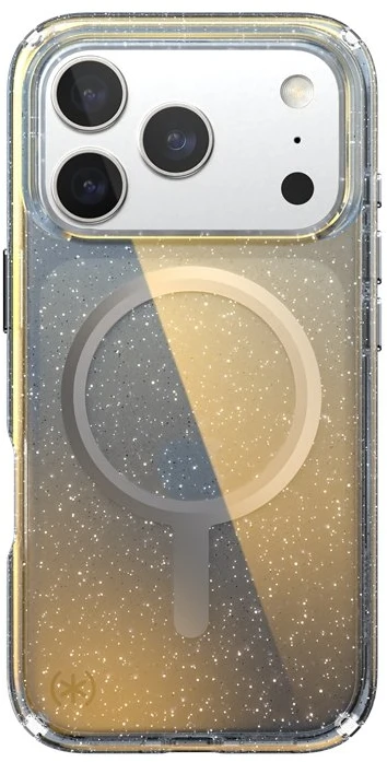 Speck Presidio Lux MagSafe - dėklas skirtas Apple iPhone 17 Pro Hyper Mirror Glitter / Sidabrinis Metallic