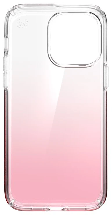 Speck Clear Presidio Perfect-Clear + Ombre - dėklas skirtas Apple iPhone 14 Pro Max su MICROBAN Clear / Vintage Rose Fade