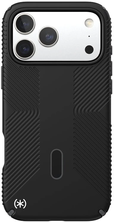 Speck Presidio2 Grip ClickLock & MagSafe - dėklas Apple iPhone 17 Pro Max Juodas / Slate Pilkas / Baltas