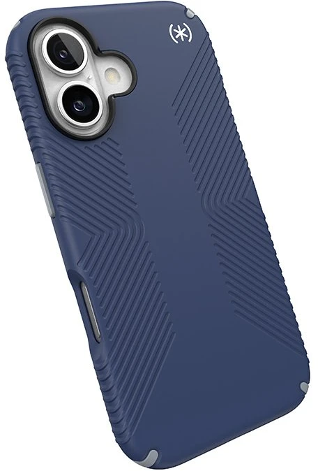 Dėklas Speck Presidio2 Grip do iPhone 16 mėlyna