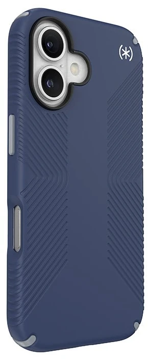 Dėklas Speck Presidio2 Grip do iPhone 16 mėlyna