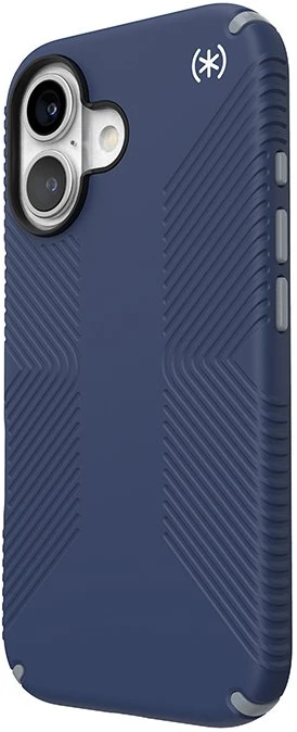 Dėklas Speck Presidio2 Grip do iPhone 16 mėlyna