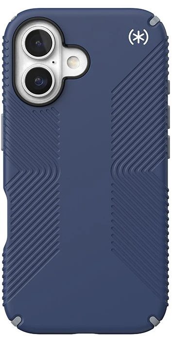 Dėklas Speck Presidio2 Grip do iPhone 16 mėlyna