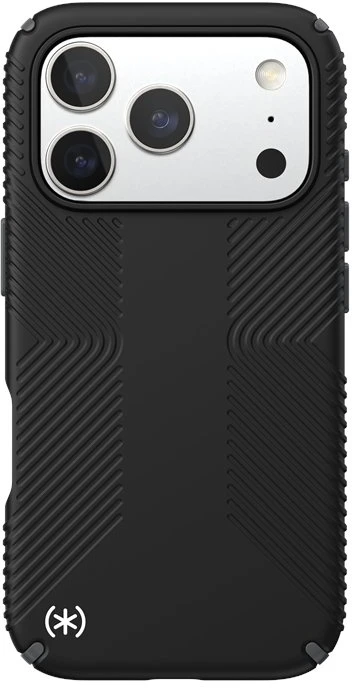 Speck Presidio2 Grip MagSafe - dėklas Apple iPhone 17 Pro Juodas / Slate Pilkas / Baltas