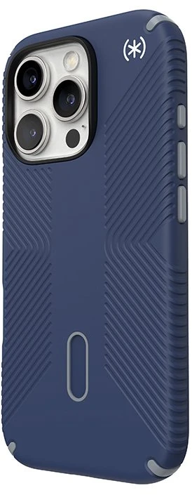 Dėklas Speck Presidio2 Grip ClickLock & MagSafe do iPhone 16 Pro tamsiai mėlyna