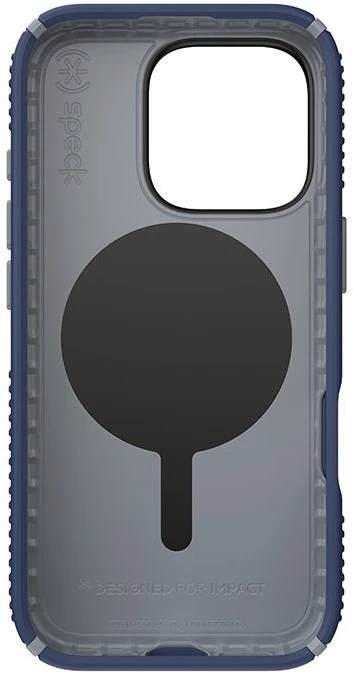 Dėklas Speck Presidio2 Grip ClickLock & MagSafe do iPhone 16 Pro tamsiai mėlyna