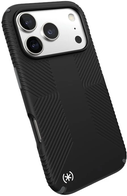 Speck Presidio2 Grip MagSafe - dėklas Apple iPhone 17 Pro Juodas / Slate Pilkas / Baltas