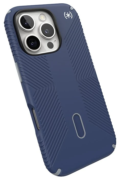 Dėklas Speck Presidio2 Grip ClickLock & MagSafe do iPhone 16 Pro tamsiai mėlyna