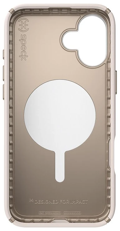 Dėklas Speck Presidio2 Pro ClickLock & MagSafe do iPhone 16 Plus smėlio spalva