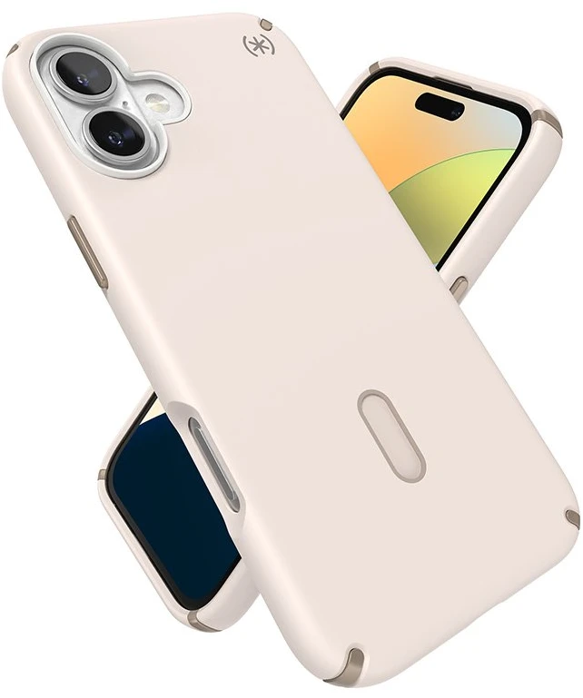 Dėklas Speck Presidio2 Pro ClickLock & MagSafe do iPhone 16 Plus smėlio spalva