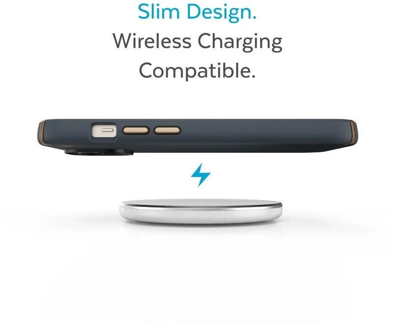 Speck Presidio2 Pro - dėklas skirtas Apple iPhone 15 Plus / 14 Plus su MICROBAN coating Charcoal / Cool Bronze / Slate