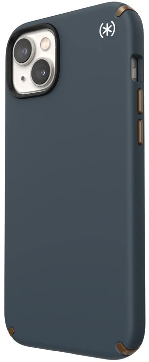 Speck Presidio2 Pro - dėklas skirtas Apple iPhone 15 Plus / 14 Plus su MICROBAN coating Charcoal / Cool Bronze / Slate