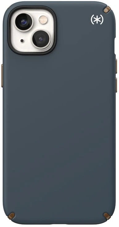 Speck Presidio2 Pro - dėklas skirtas Apple iPhone 15 Plus / 14 Plus su MICROBAN coating Charcoal / Cool Bronze / Slate