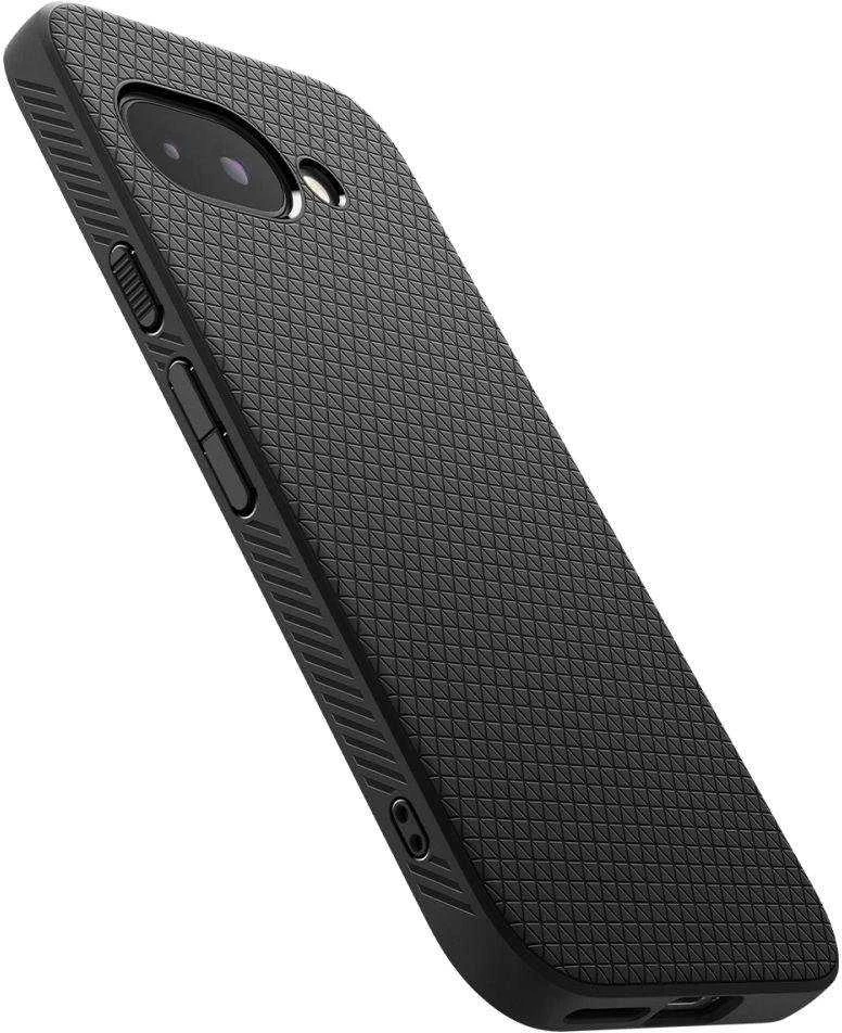 Spigen Liquid Air Dėklas, skirtas Google Pixel 9A – Matinis Juodas