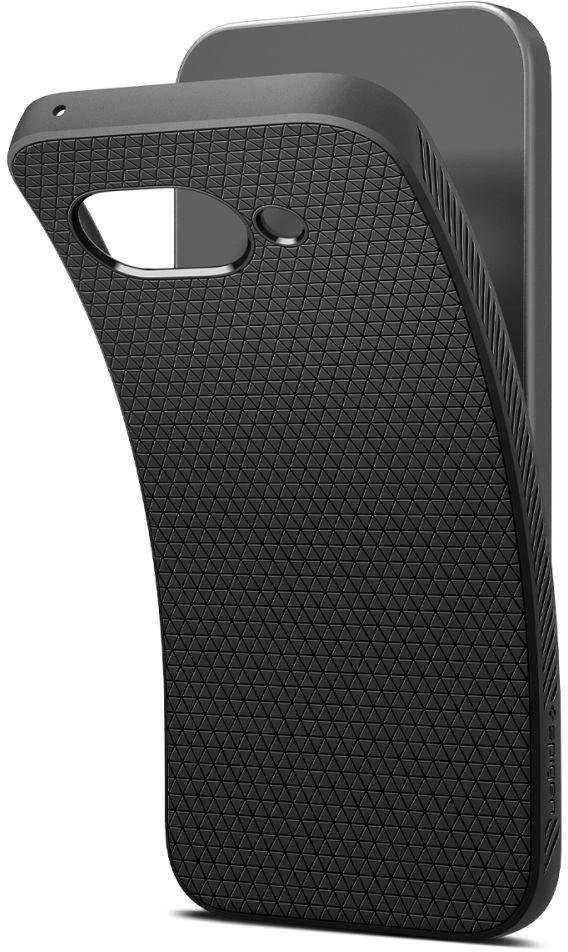 Spigen Liquid Air Dėklas, skirtas Google Pixel 9A – Matinis Juodas