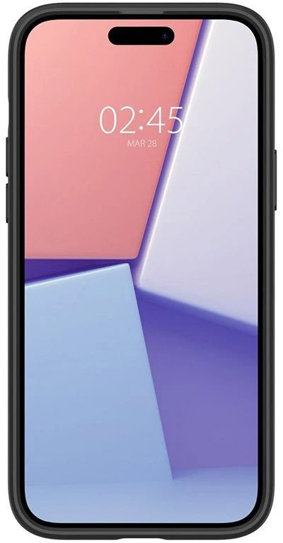Spigen Ultra Hybrid Matte dėklas skirtas Apple iPhone 15, spalva - Frost Black