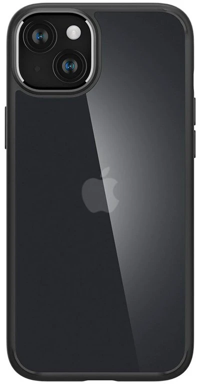 Spigen Ultra Hybrid Matte dėklas skirtas Apple iPhone 15, spalva - Frost Black