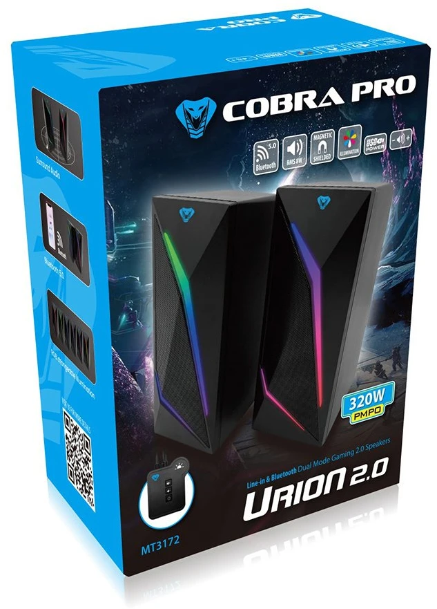 Kompiuterio kolonėlės „Media-Tech Cobra Pro Urion 2.0 MT3172“.