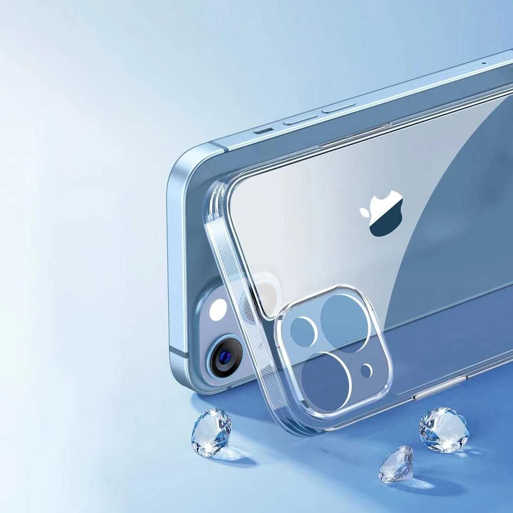 Ugreen Udėklas telefonui žalios spalvos Classy Clear Enhanced Protective Protective Apple iPhone 14 Plus dėklas telefonui skaidrus (LP618) with Gel Frame Classy Clear Enhanced Protective Case