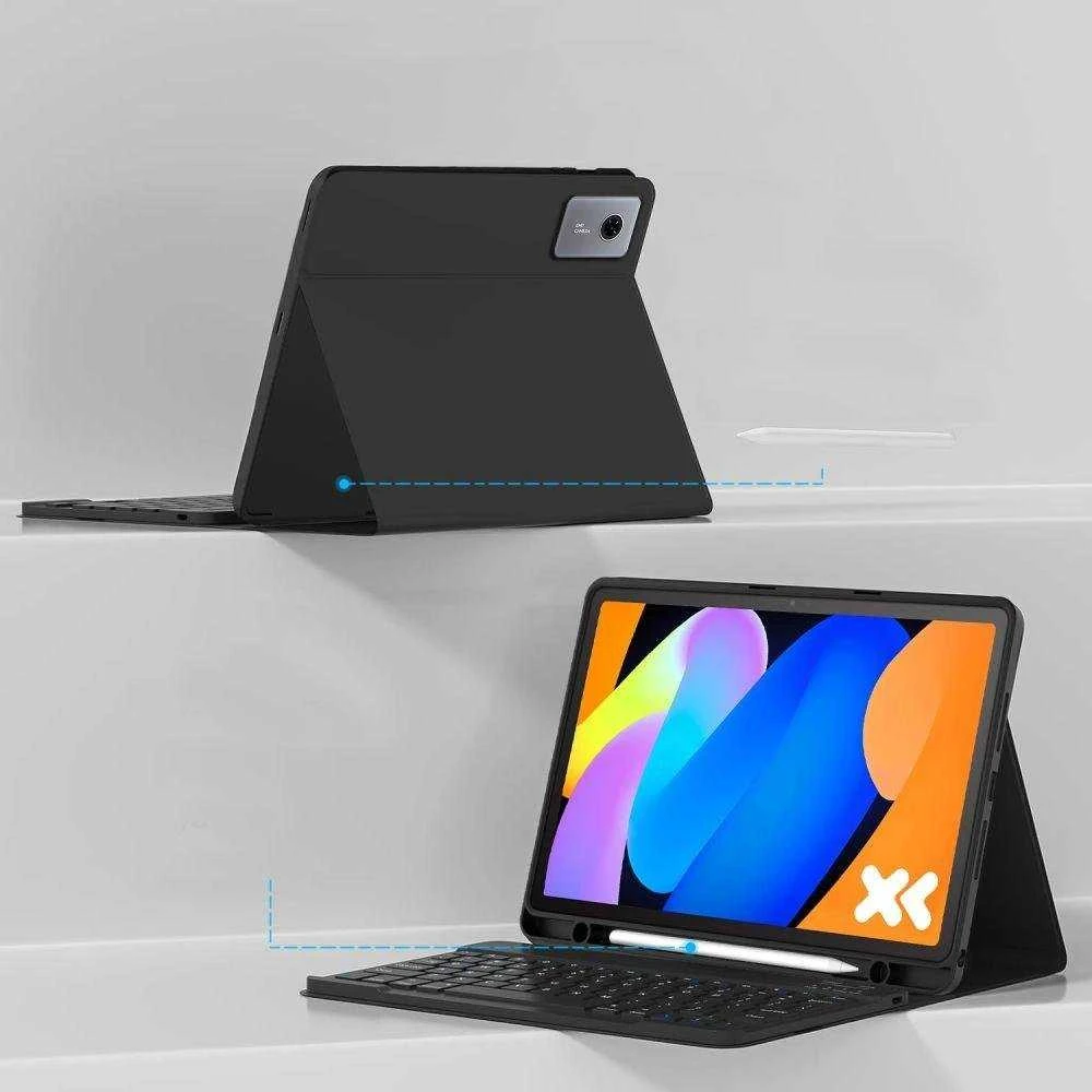 Tech-Protect SC Pen + Klaviatūra Case for Lenovo Idea Tab 11.0 TB-336 - Juodas