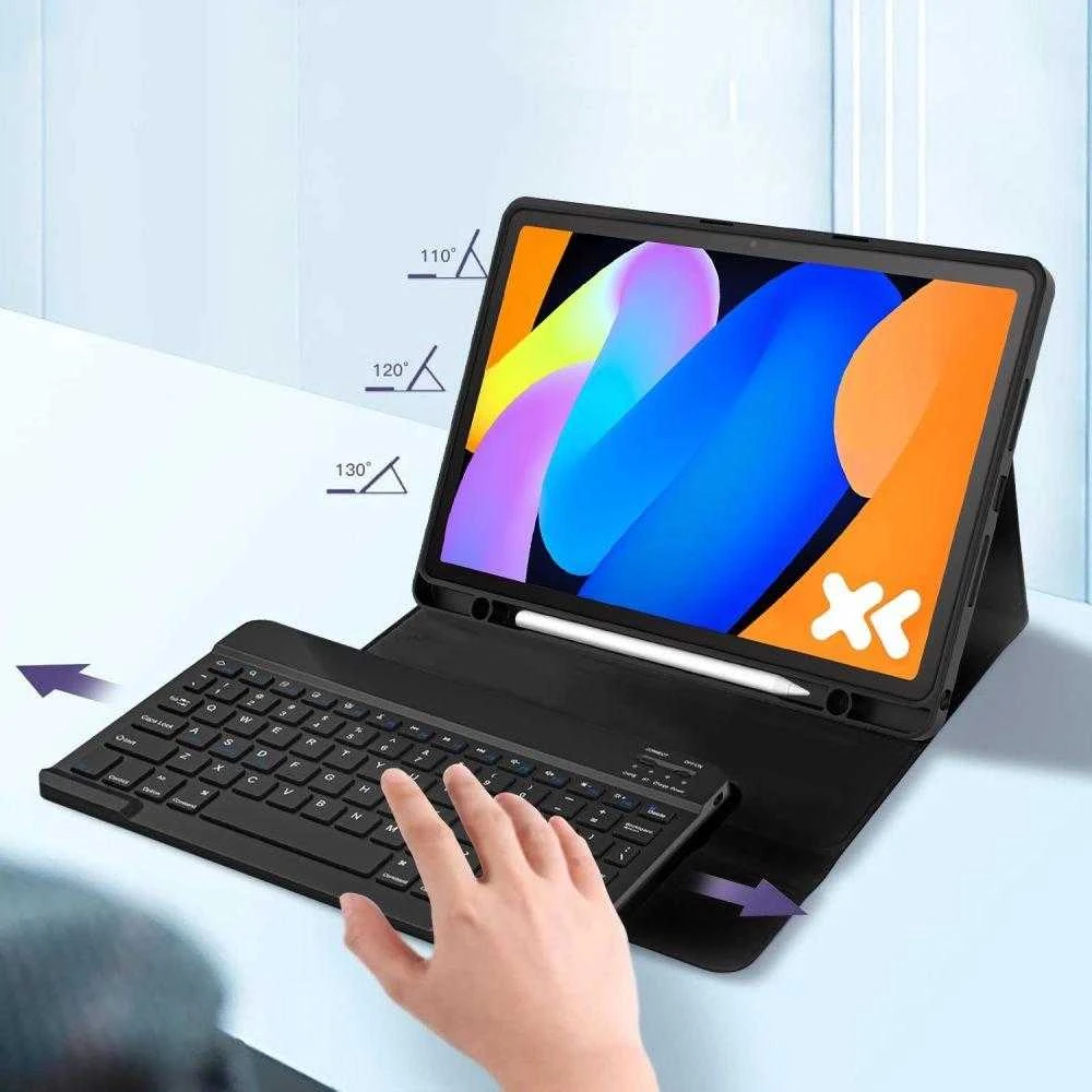 Tech-Protect SC Pen + Klaviatūra Case for Lenovo Idea Tab 11.0 TB-336 - Juodas