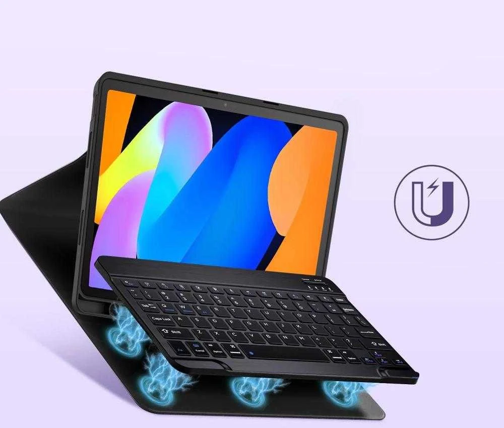 Tech-Protect SC Pen + Klaviatūra Case for Lenovo Idea Tab 11.0 TB-336 - Juodas