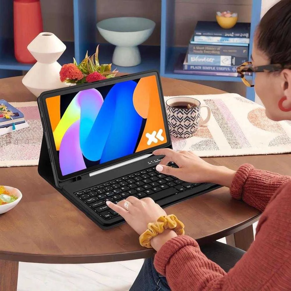 Tech-Protect SC Pen + Klaviatūra Case for Lenovo Idea Tab 11.0 TB-336 - Juodas