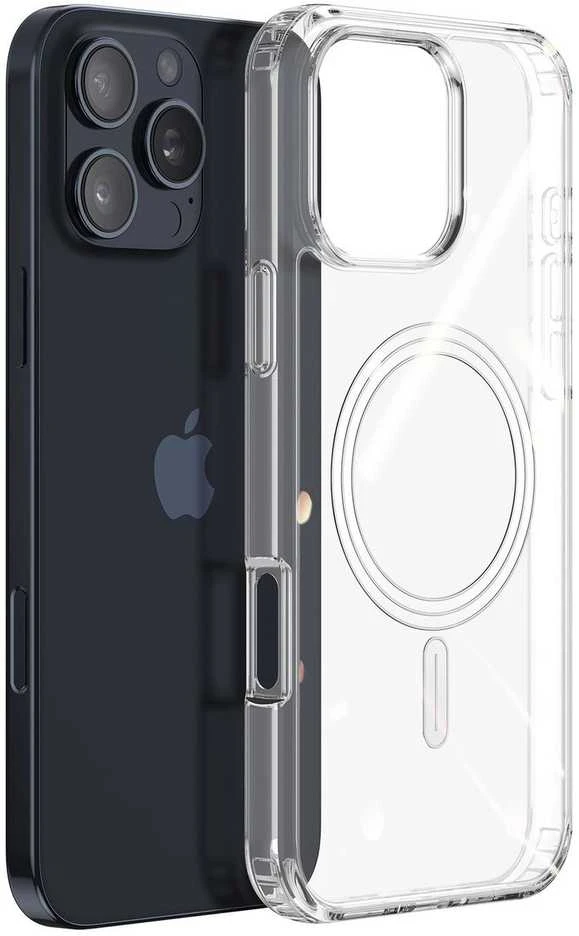Dux Ducis dėklas CLIN MAG compatible su MagSafe skirtas Apple iPhone 16 Pro Max skaidrus