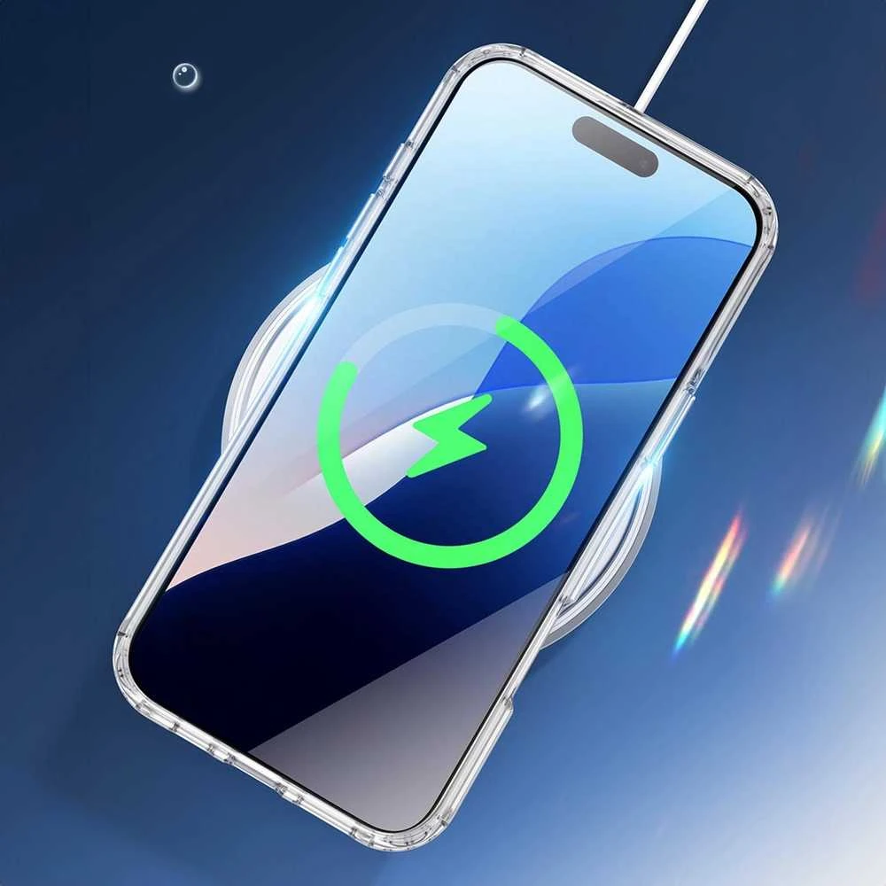 Dux Ducis dėklas CLIN MAG compatible su MagSafe skirtas Apple iPhone 16 Pro skaidrus