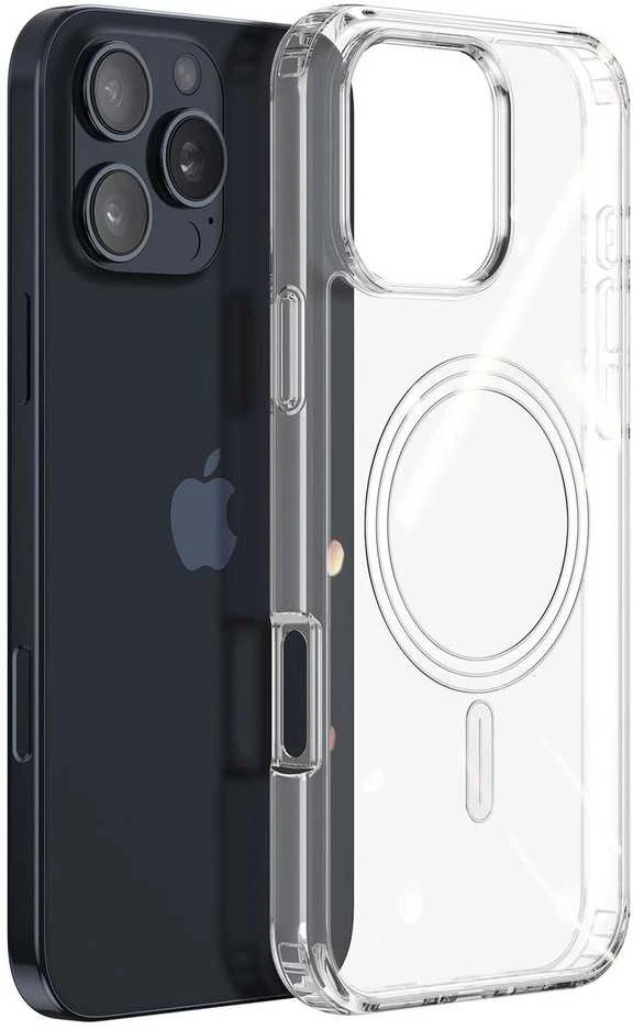 Dux Ducis dėklas CLIN MAG compatible su MagSafe skirtas Apple iPhone 16 Pro skaidrus