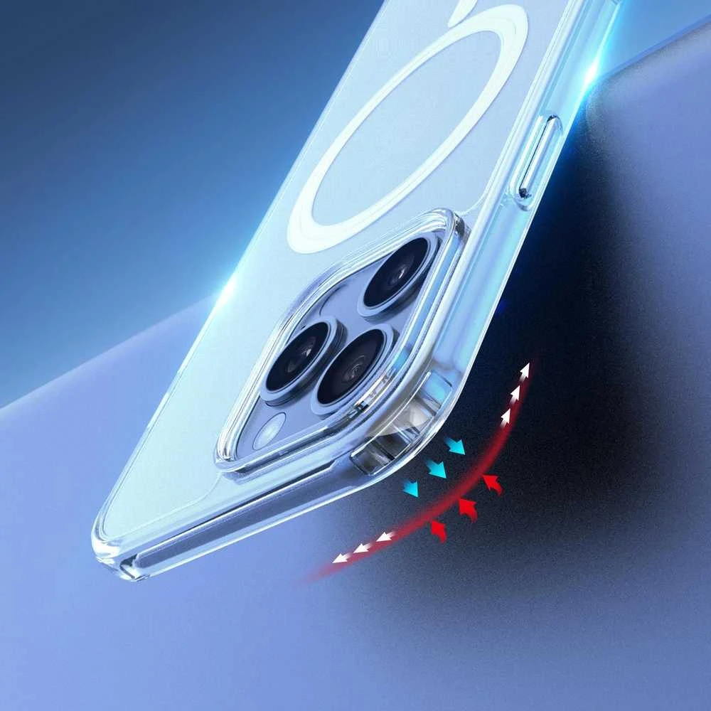 Dux Ducis dėklas CLIN MAG compatible su MagSafe skirtas Apple iPhone 16 Pro skaidrus