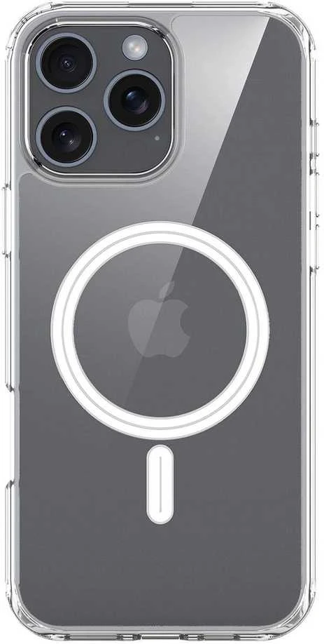 Dux Ducis dėklas CLIN MAG compatible su MagSafe skirtas Apple iPhone 16 Pro skaidrus