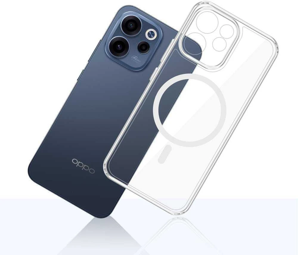 3Mk apsauginis 3mk šarvuotas dėklas Oppo Reno 15 F 5G / Reno 15 FS 5G (CPH2801) - skaidrus
