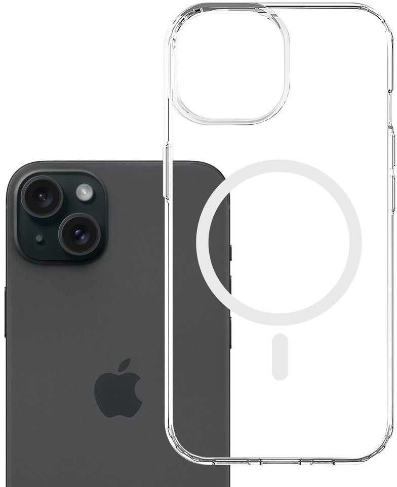 Nezatříděno 3Mk apsaugantis 3mk šarvuotas dėklas iPhone 15 Plus - skaidrus