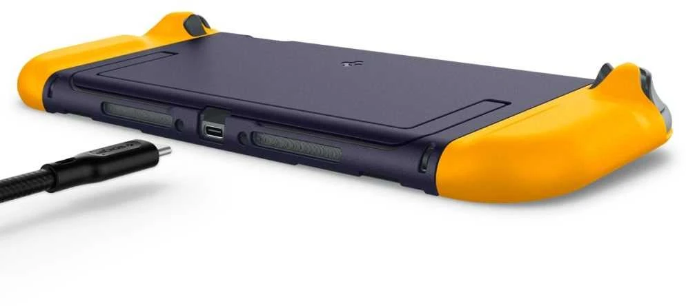 „Spigen Nano Pop“, mėlynių ir tamsiai mėlynas – „Nintendo Switch 2“