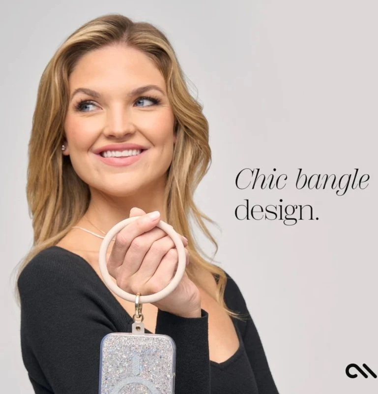 Dėklas Case-Mate Phone Bangle - Wrist virvelė telefonui Nude
