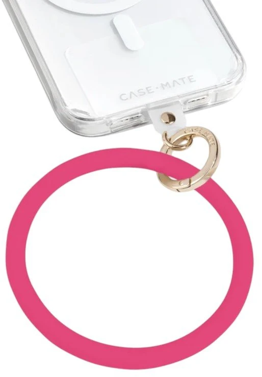 Dėklas Case-Mate Phone Bangle - Wrist virvelė telefonui Fuchsia