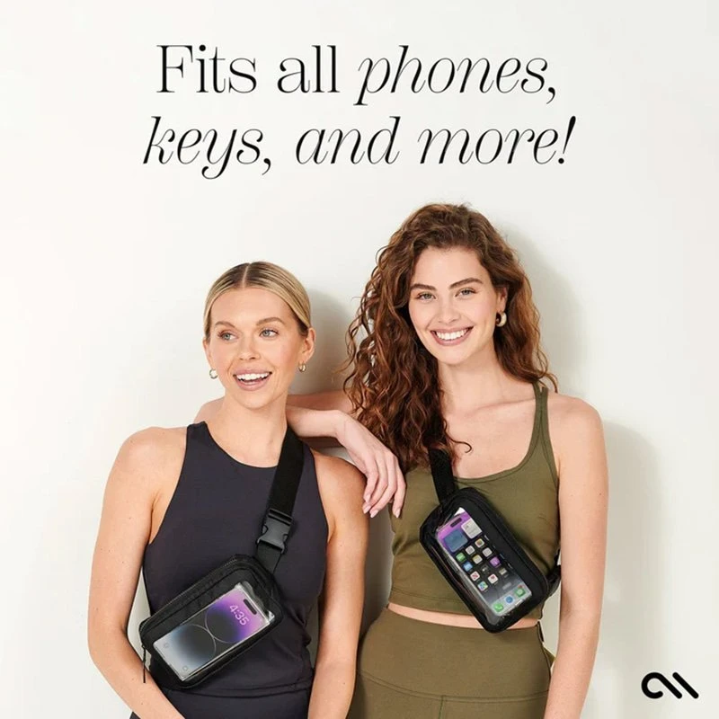 Dėklas Case-Mate Phone Belt Bag - Phone Belt Bag Juodas